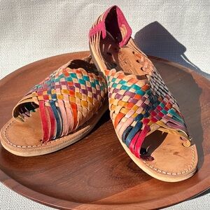 Huaracheria Frutos Handmade Colorful Woven Sandals